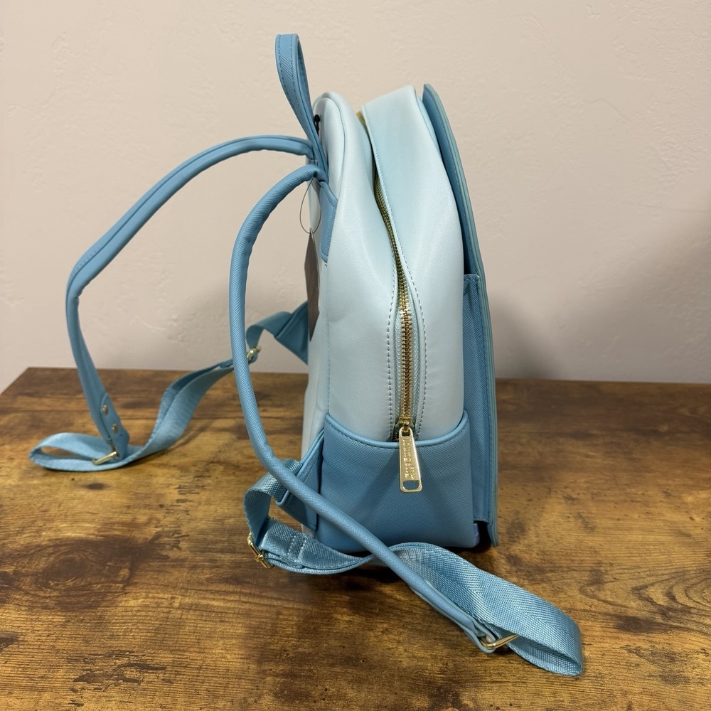 Loungefly Disney‎ The Little Mermaid Ariel Castle Mini Backpack NWT READ Stained - Picture 7 of 9